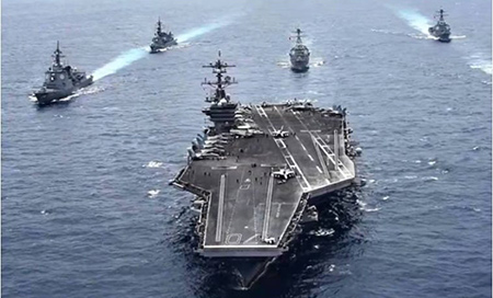 EEUU envía el portaaviones USS Carl Vinson a Vietnam 